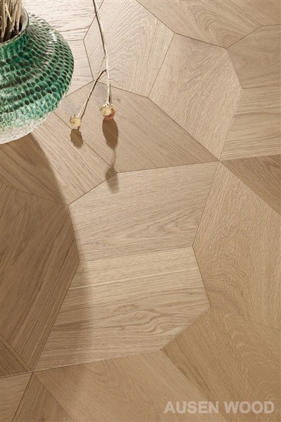 Pentagon parkett-Europeisk eik